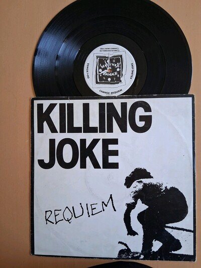 Killing Joke. Change / Requiem. 12"Single In VGC. EG Records. 1980