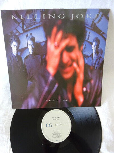 Killing Joke-Night Time LP 1985 Superb Original Pressing