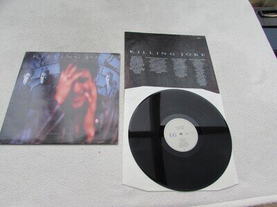 KILLING JOKE LP NIGHT TIME ORIGINAL UK 1985 1sT PRESSING EX+ VINYL
