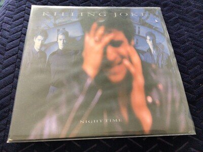 Killing Joke Night Time vinyl LP record.