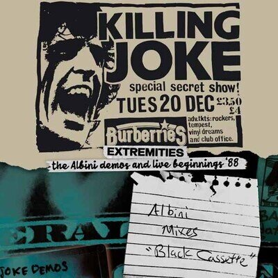 KILLING JOKE EXTREMITIES, THE ALBINI DEMOS AND LIVE BEGINNINGS '88 Vinyl LP