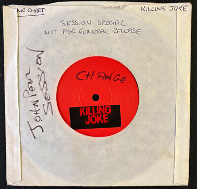 Killing Joke - Change 7 Inch Vinyl Single (7 Inch Record, White Label) - NM/G...