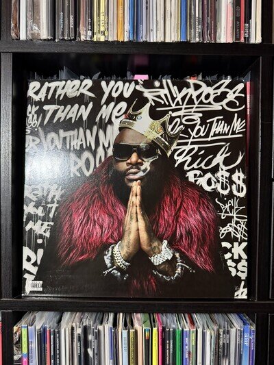 Rick Ross - Rather You Than Me 2XLP Vinyl Record Rap Hip Hop 2017 Maybach Music