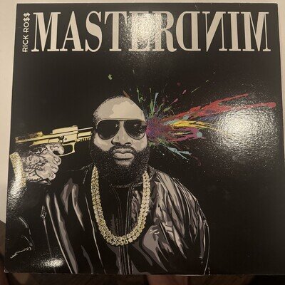 LIMITED EDITION - Rick Ross Mastermind - Red Vinyl Only 500 Copies!
