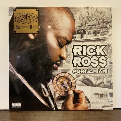 Rick Ross - Port Of Miami, 2016 Def Jam Vinyl 2 LP NEW SEALED! Hip Hop