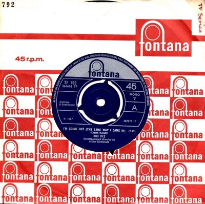 Kiki Dee - I'm Going Out (The Same Way I Came In) - 45 rpm 7Inch Vinyl - Fontana