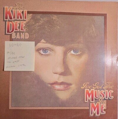 The Kiki Dee Band I've Got The Music In Me Vinyl Record VG+/VG PIGL10 1974