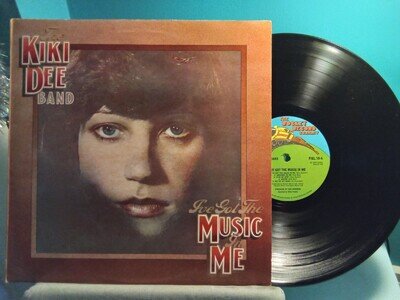 The Kiki Dee Band I've Got the Music in Me LP +PICTURE LYRIC SLEEVE VG CON