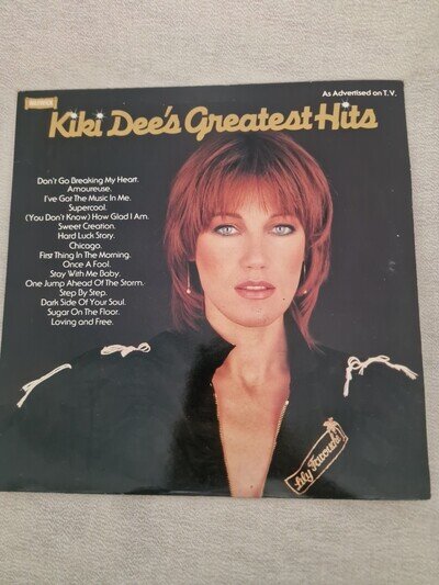 Kiki Dee – Kiki Dee's Greatest Hits - LP Vinyl 1980 WW5092 - ACIQ - EX/EX