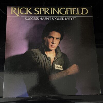 Rick Springfield Success Hasn't Spoiled Me Yet Vinyl Record Album 1982 New/Mint