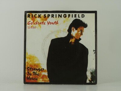RICK SPRINGFIELD CELEBRATE YOUTH (12) 2 Track 7" Single including Picture Sleeve