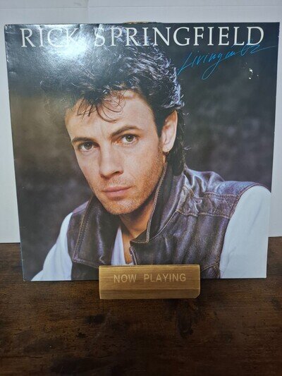 RICK SPRINGFIELD-LIVING IN OZ, Vinyl Lp, 1983 Vg+/Vg