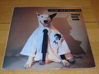 RICK SPRINGFIELD - Working Class Dog - 1980 UK 10-track vinyl LP