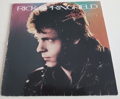 RICK SPRINGFIELD - HARD TO HOLD VINYL LP. PLAYS EXCELLENT. SOUNDTRACK.