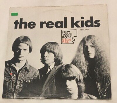 THE REAL KIDS, THE REAL KIDS, VINYL LP. ITALIAN PRESSING. PUNK ROCK.