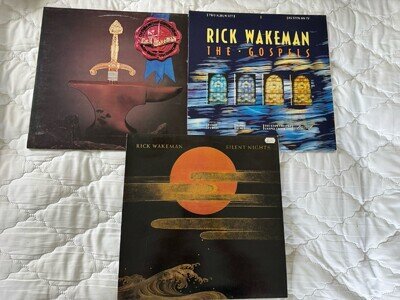 Rick Wakeman 3 Vinyl Albums