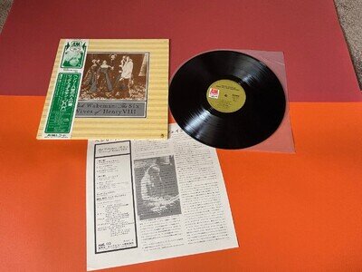 RICK WAKEMAN - The Six Wives Of Henry VIII JAPAN 1974 (2ND PRESS) A&M - AML-173