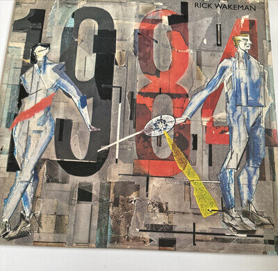 RICK WAKEMAN – 1984 (Charisma CDS 4022, UK, 1981) /w Illustrated Lyric Sleeve