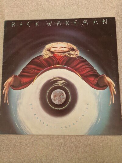 Rick Wakeman – No Earthly Connection - LP Vinyl 1976 AMLK64583 - EX/EX
