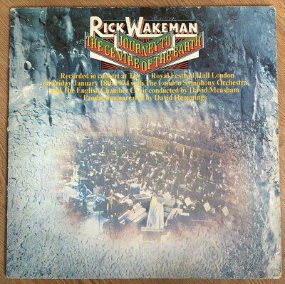 Rick Wakeman – Journey To The Centre Of The Earth LP Vinyl 1974 A&M Prog Rock