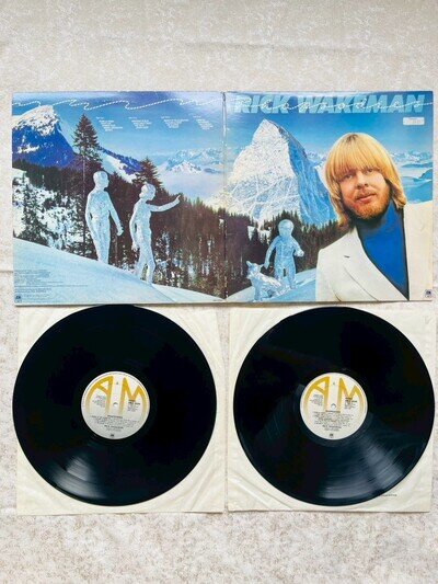 STRIKING PROG-ROCK from EX-YES’s MEMBER!!! - RICK WAKEMAN Vinyl LP DOUBLE ALBUM