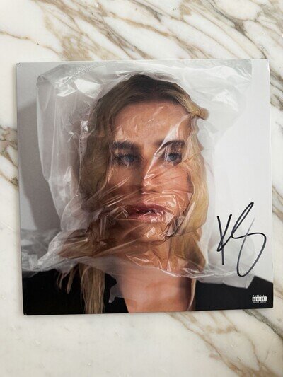 KESHA - GAG ORDER SIGNED SEA GLASS GREEN VINYL