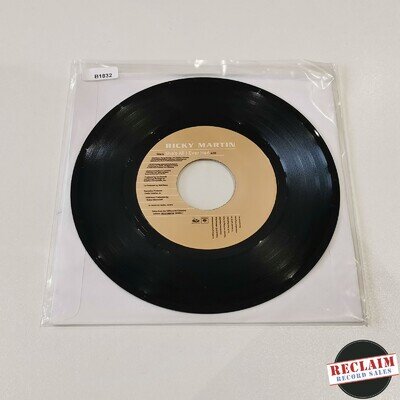 ricky martin - she's all i ever had 7" vinyl record VG+