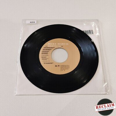 ricky martin - she's all i ever had 7" vinyl record VG+