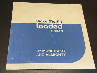 Ricky Martin - Loaded Mixes 2 - Vinyl Record 12" Single - 2001 Sony Music Promo