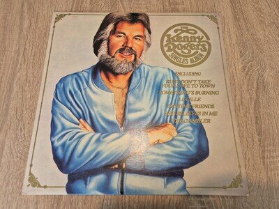 KENNY ROGERS " THE KENNY ROGERS SINGLES ALBUM" 12" VINYL RECORD