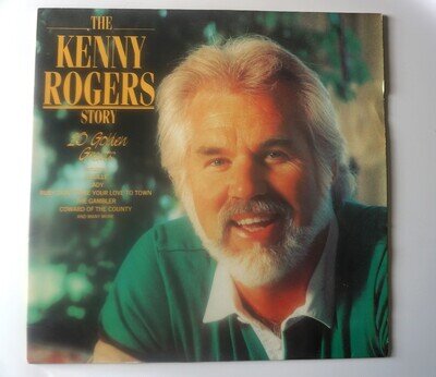 The Kenny Rogers Story 12" Vinyl Record 1985 EMTV 39 - VG+