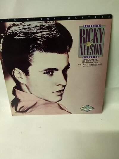 Ricky Nelson the Best of Ricky Nelson 1985 UK LP Vinyl Record