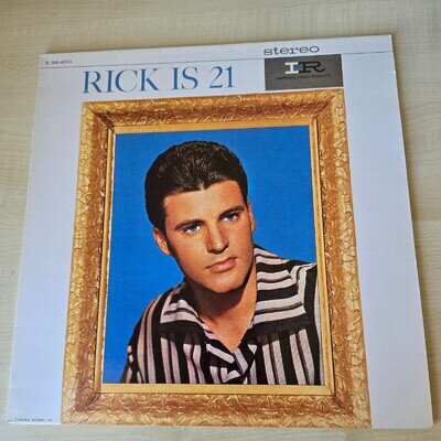 Ricky Nelson- Ricky is 21 vinyl LP - French press