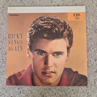 Ricky Nelson-Ricky Sings Again LP -1981 Reissue France