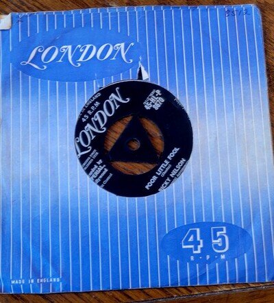 RICKY NELSON, POOR LITTLE FOOL, LONDON RECORDS 1958 EX+