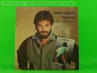 LOGGINS,KENNY FOOTLOOSE (PICTURE SLEEVE) (1) (137) 7" CBS