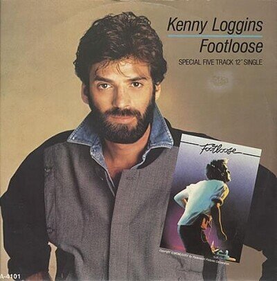 Kenny Loggins - Footloose (12") (Very Good Plus (VG+)) - 4103599599