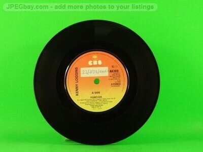 LOGGINS,KENNY FOREVER (137) 7" CBS