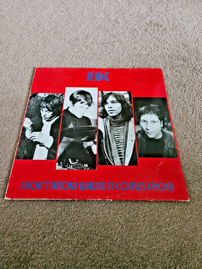 RIDE I DON'T KNOW WHERE IT COMES FROM 12" ORIGINAL 1994 UK CREATION!