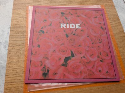 Ride | Ride | 12" EP Vinyl Record | 1990 cre072t Creation Records - EX/EX A1 B1