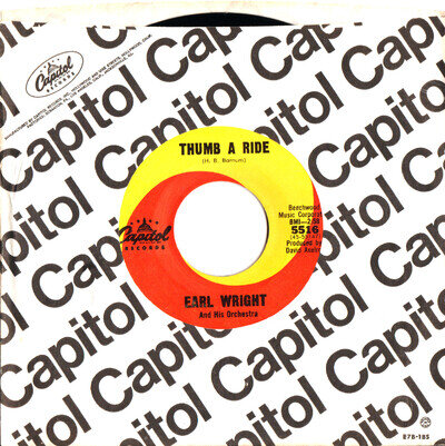NORTHERN SOUL-EARL WRIGHT-THUMB A RIDE-***CLASSIC INSTRUMENTAL***-CAPITOL.