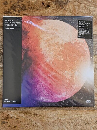 Kid Cudi Man on The Moon The End of Day Purple Orange Vinyl 2X LP VMP New Sealed