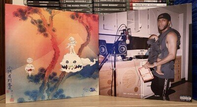 Kids See Ghosts (Kid Cudi & Kanye West) + 6LACK: East Atlanta Live Letter Vinyl