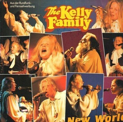 The Kelly Family New World Dino Music 33 RPM Vinyl LP EX (12 Inch)
