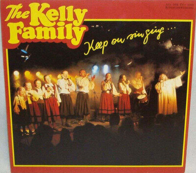 The Kelly Family Keep On Singing Kel-Life Vinyl LP NEAR MINT (1989) 33 RPM