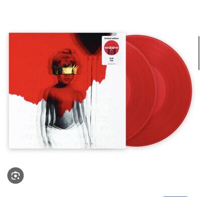 Vinyl Rihanna - ANTI Limited Edition Target Opaque Red Colored Vinyl X2 LP US ED