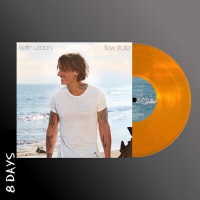 Keith Urban - flow state - Orange Vinyl - Presale Ships By 10/7/26
