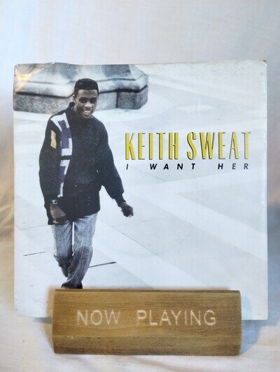 Keith Sweat - I Want Her - 7" Vinyl Record - VG+/VG Tested A 1 *Video*