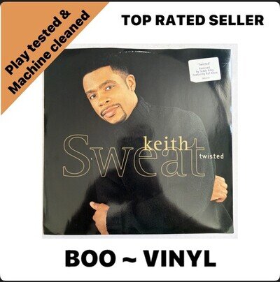 Keith Sweat Twisted 12" Vinyl, Elektra 1996, Card Sleeve EX / VG+