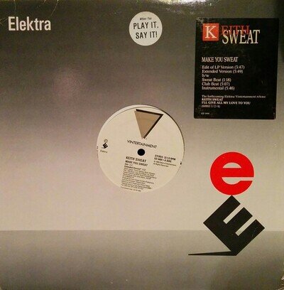 Keith Sweat - Make You Sweat (12", Promo) (Near Mint (NM or M-)) - 2791473988